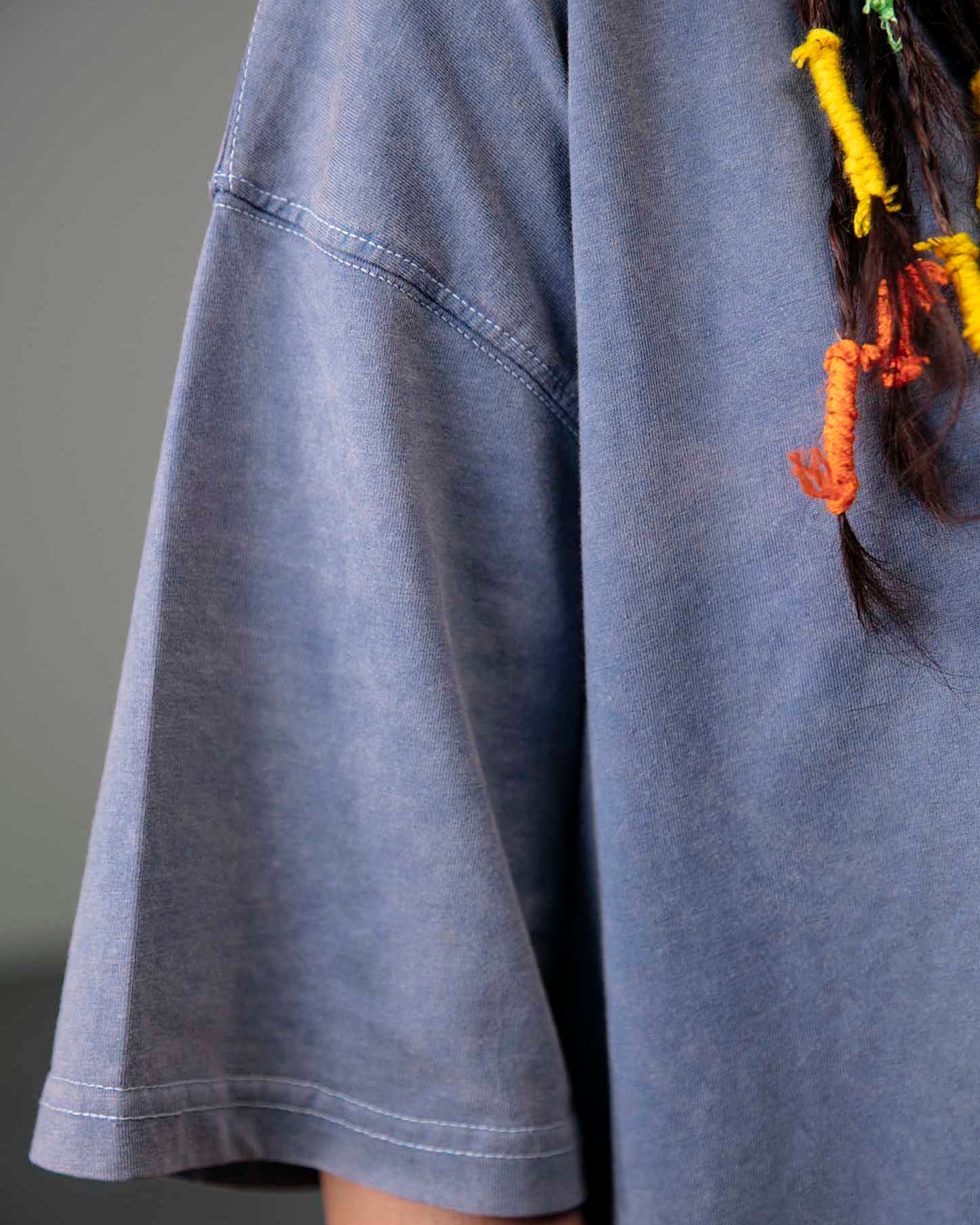 The Knight T - Blue Acid Washed