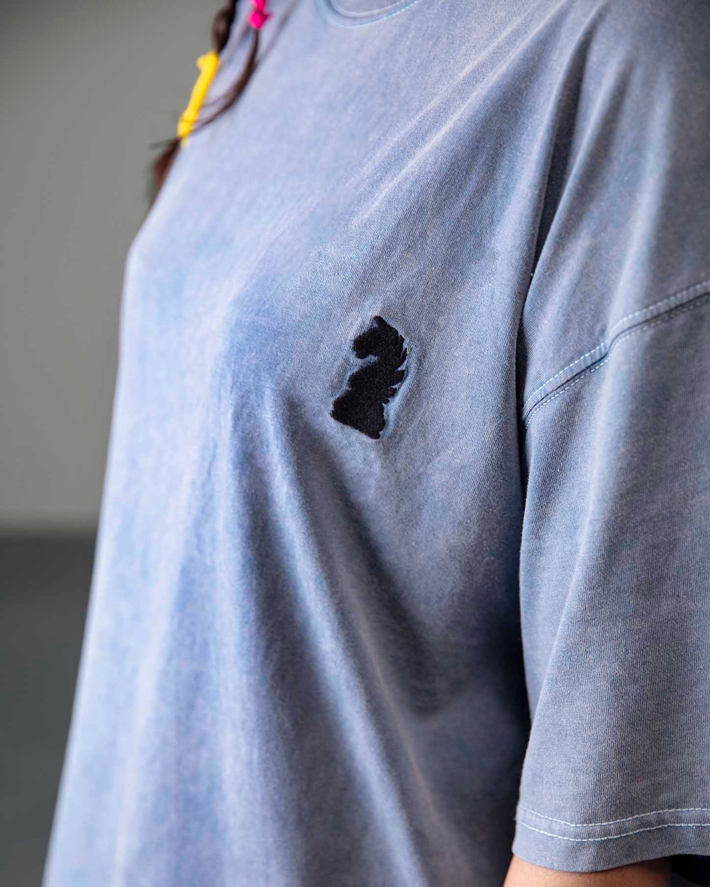 The Knight T - Blue Acid Washed