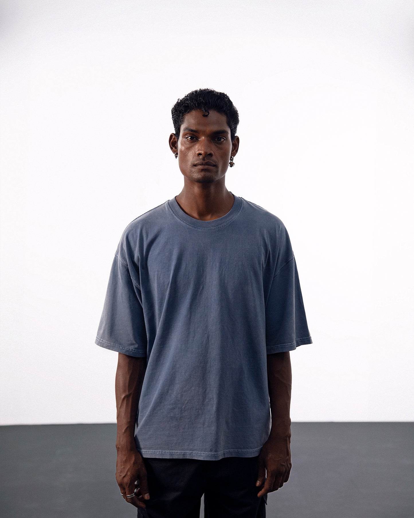 Acid Washed Blue T-Shirt