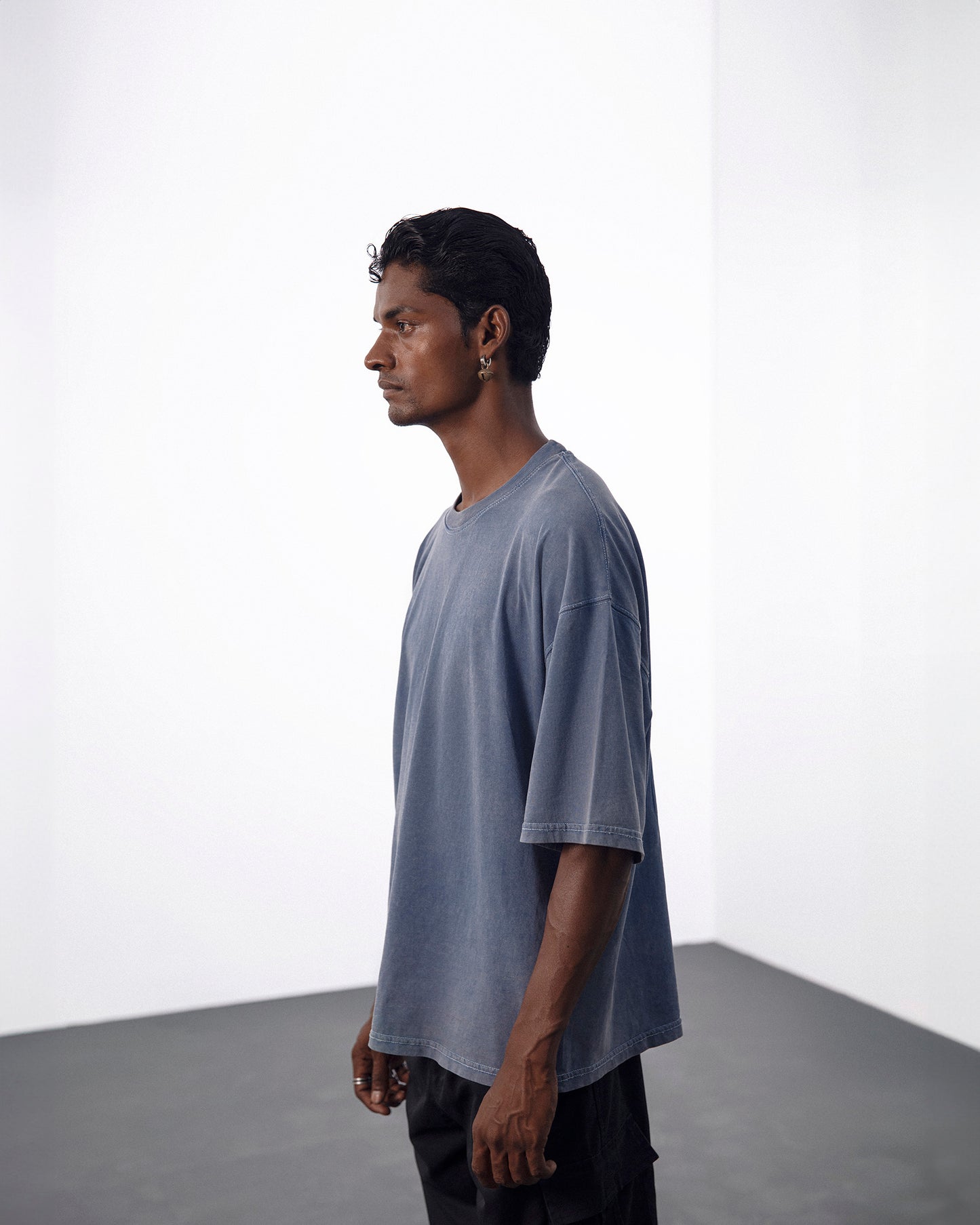 Acid Washed Blue T-Shirt
