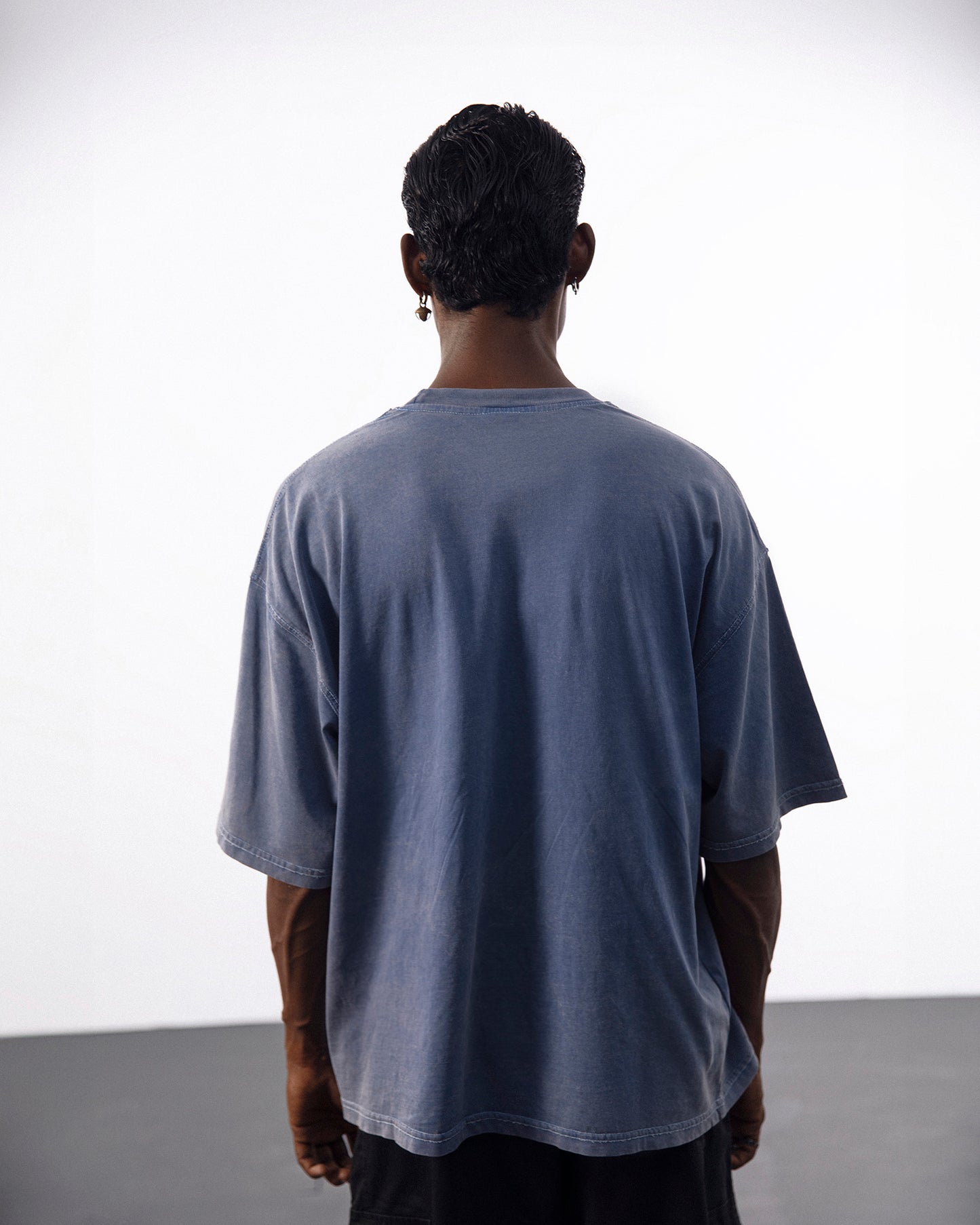 Acid Washed Blue T-Shirt