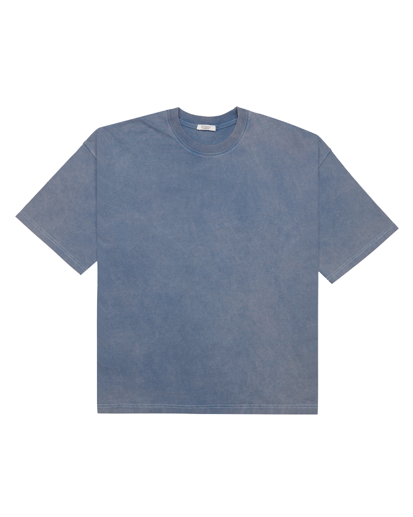 Acid Washed Blue T-Shirt