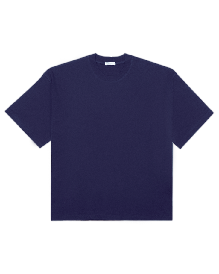 Navy Blue Blank T-shirt