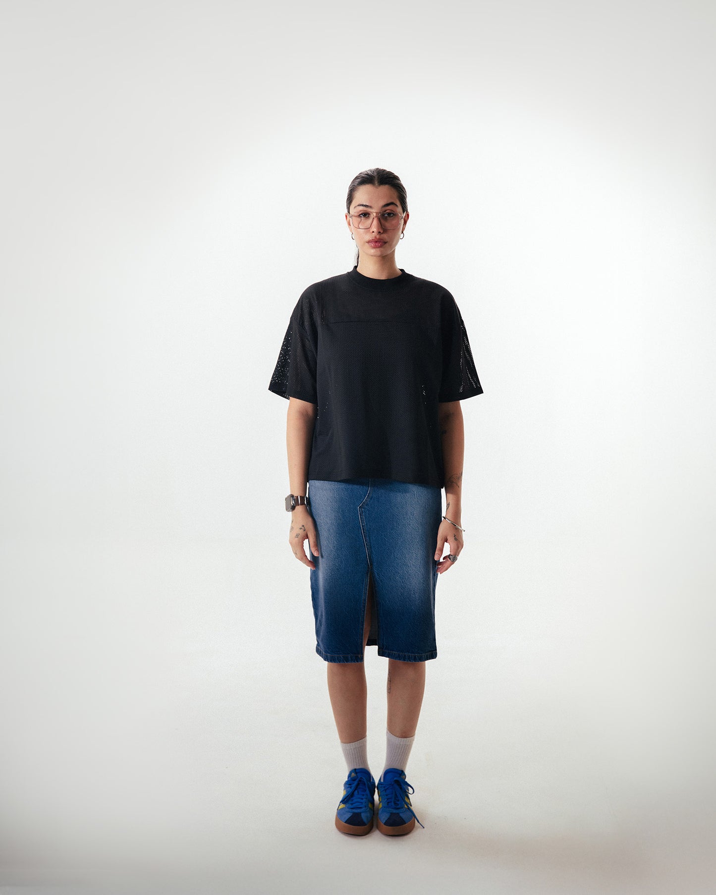MESH T-SHIRT – Black