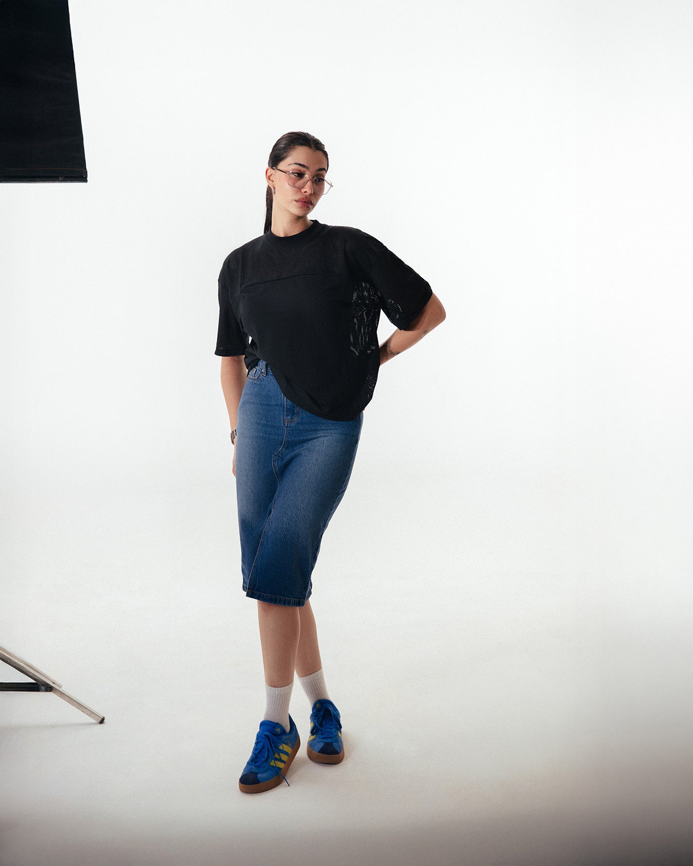 MESH T-SHIRT – Black