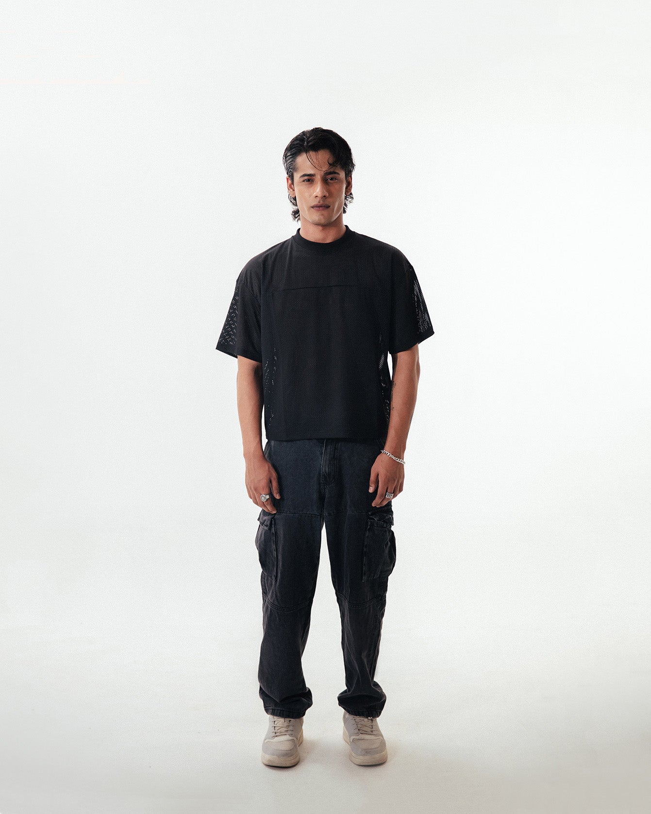 MESH T-SHIRT – Black