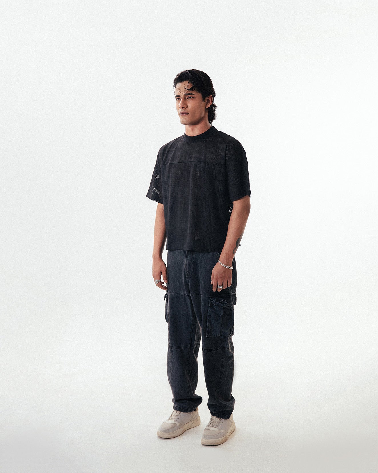 MESH T-SHIRT – Black