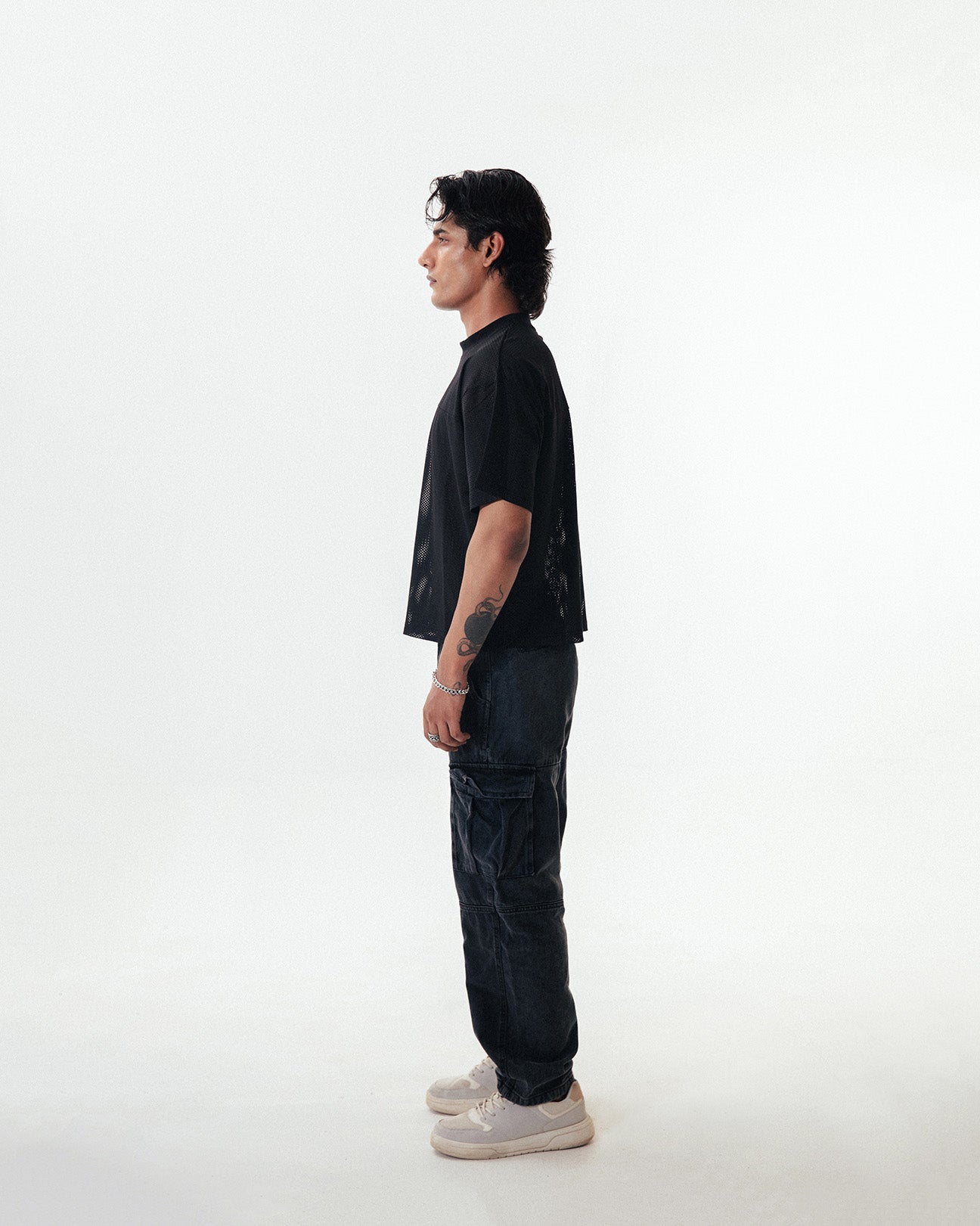 MESH T-SHIRT – Black