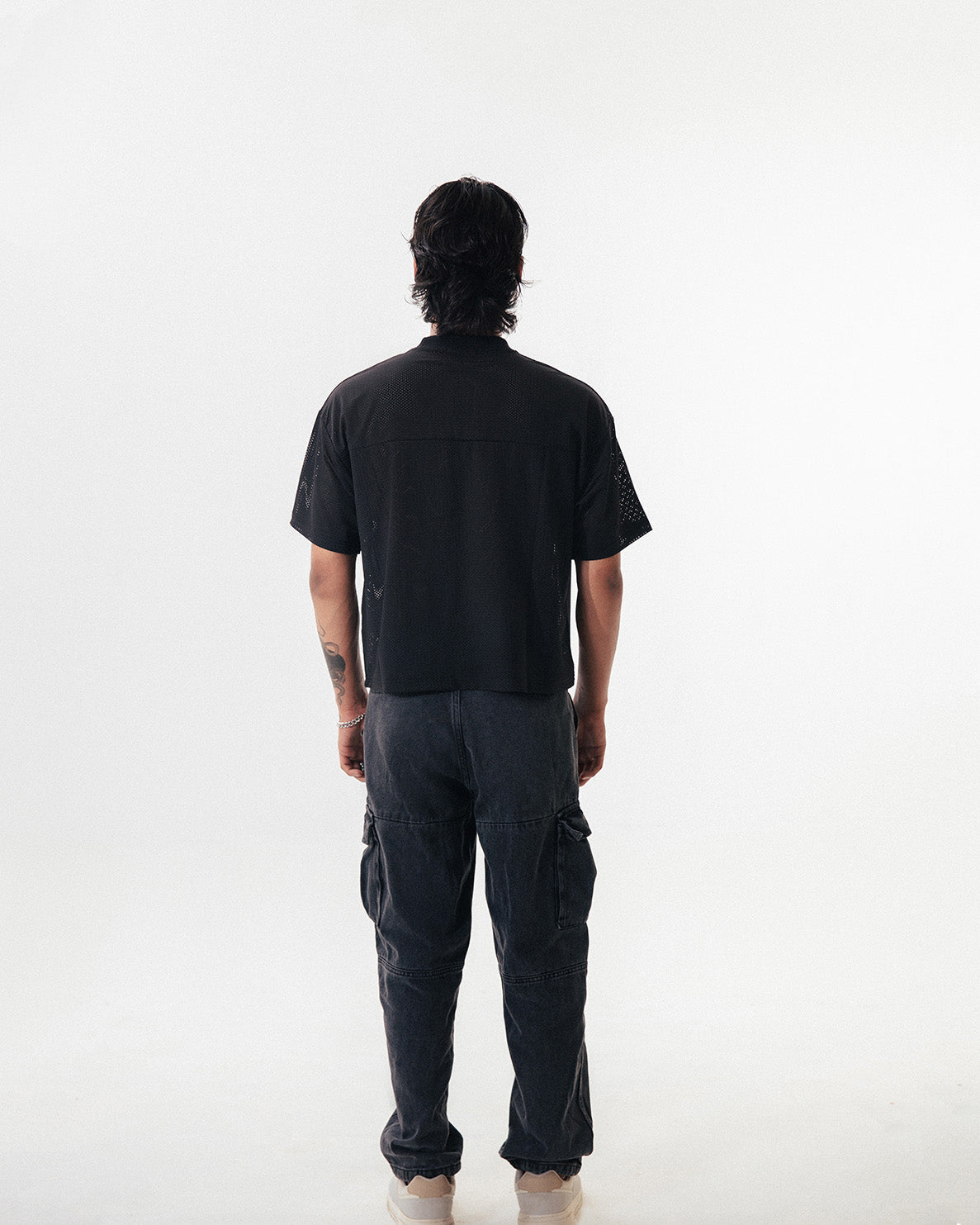 MESH T-SHIRT – Black