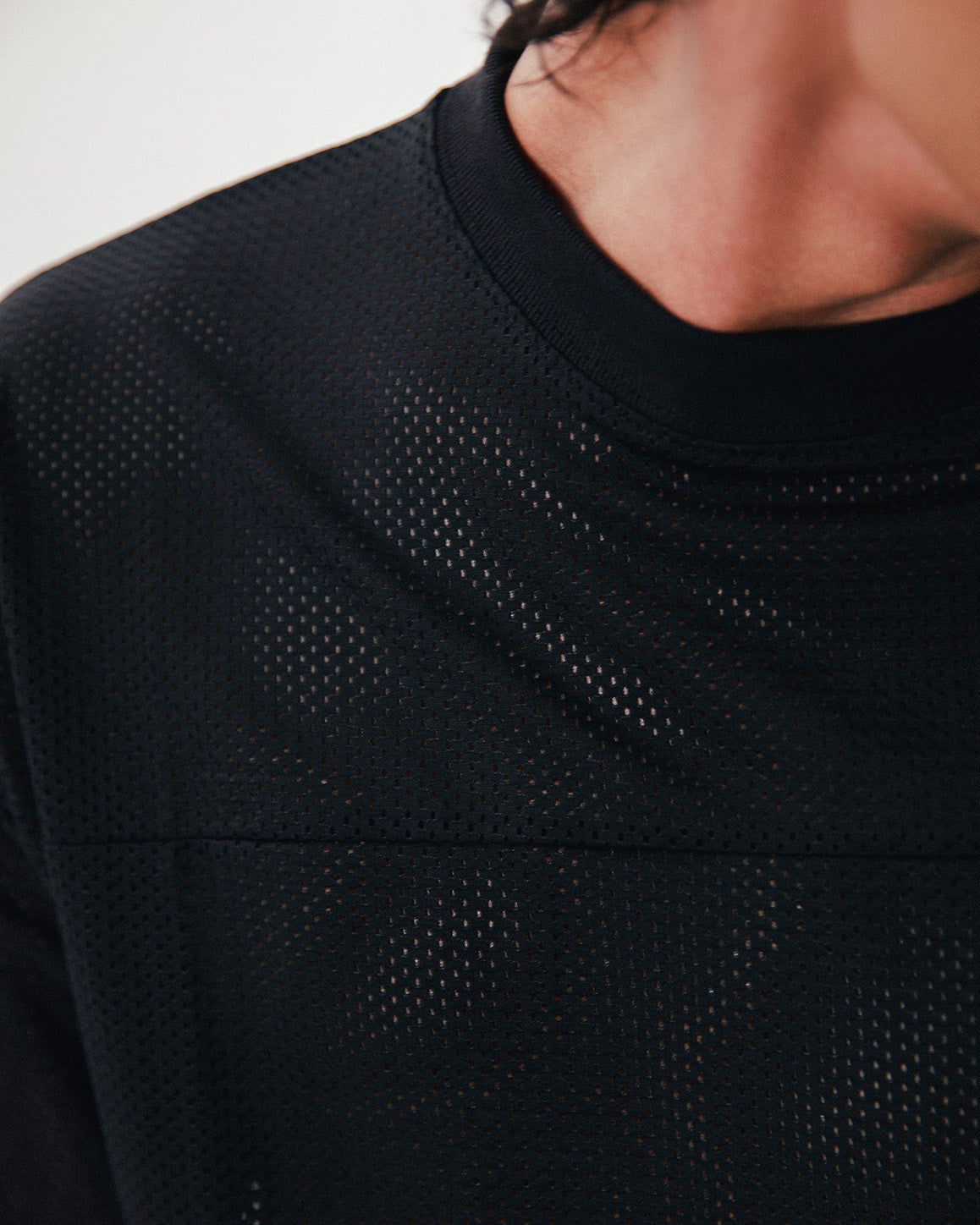 MESH T-SHIRT – Black