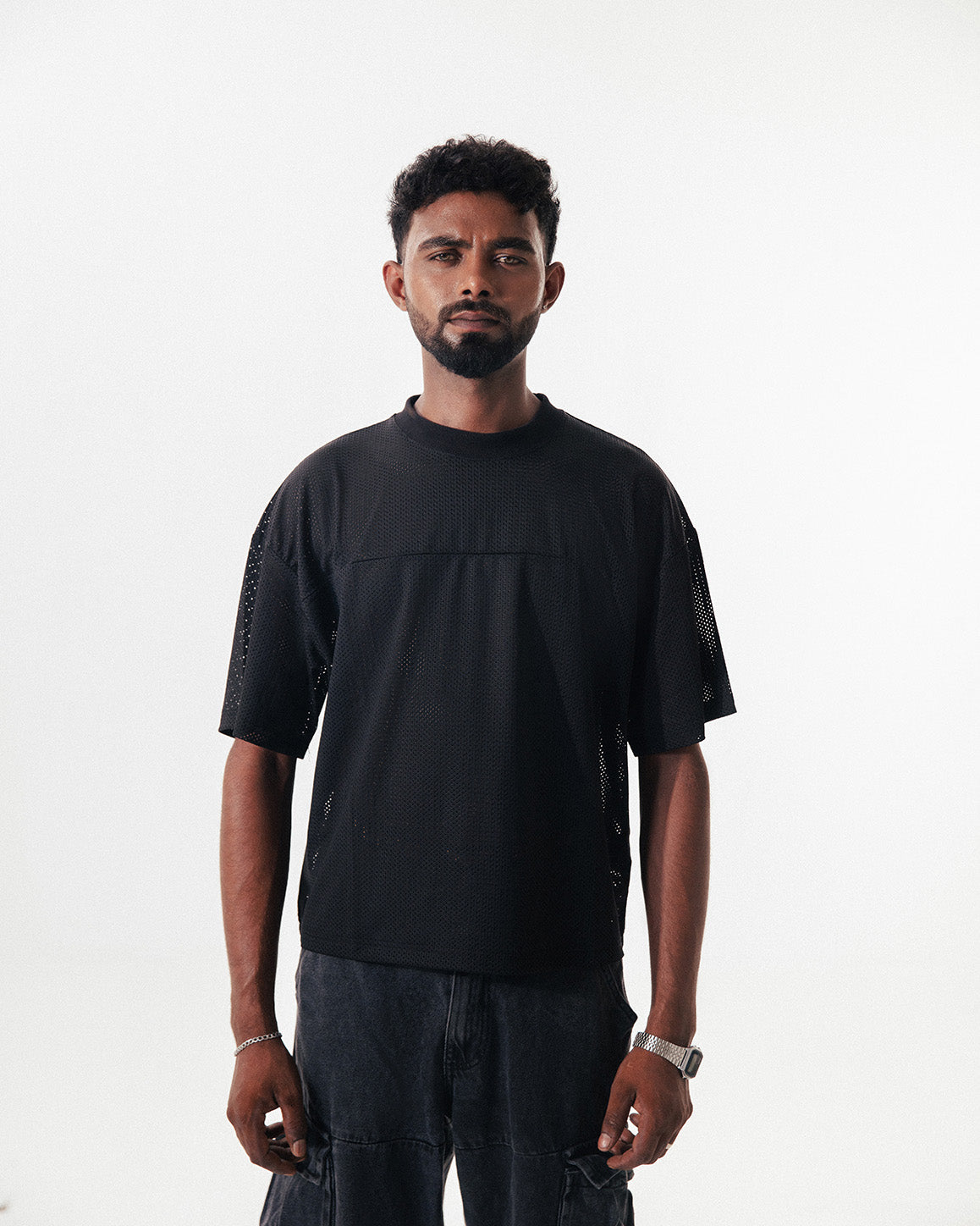 MESH T-SHIRT – Black