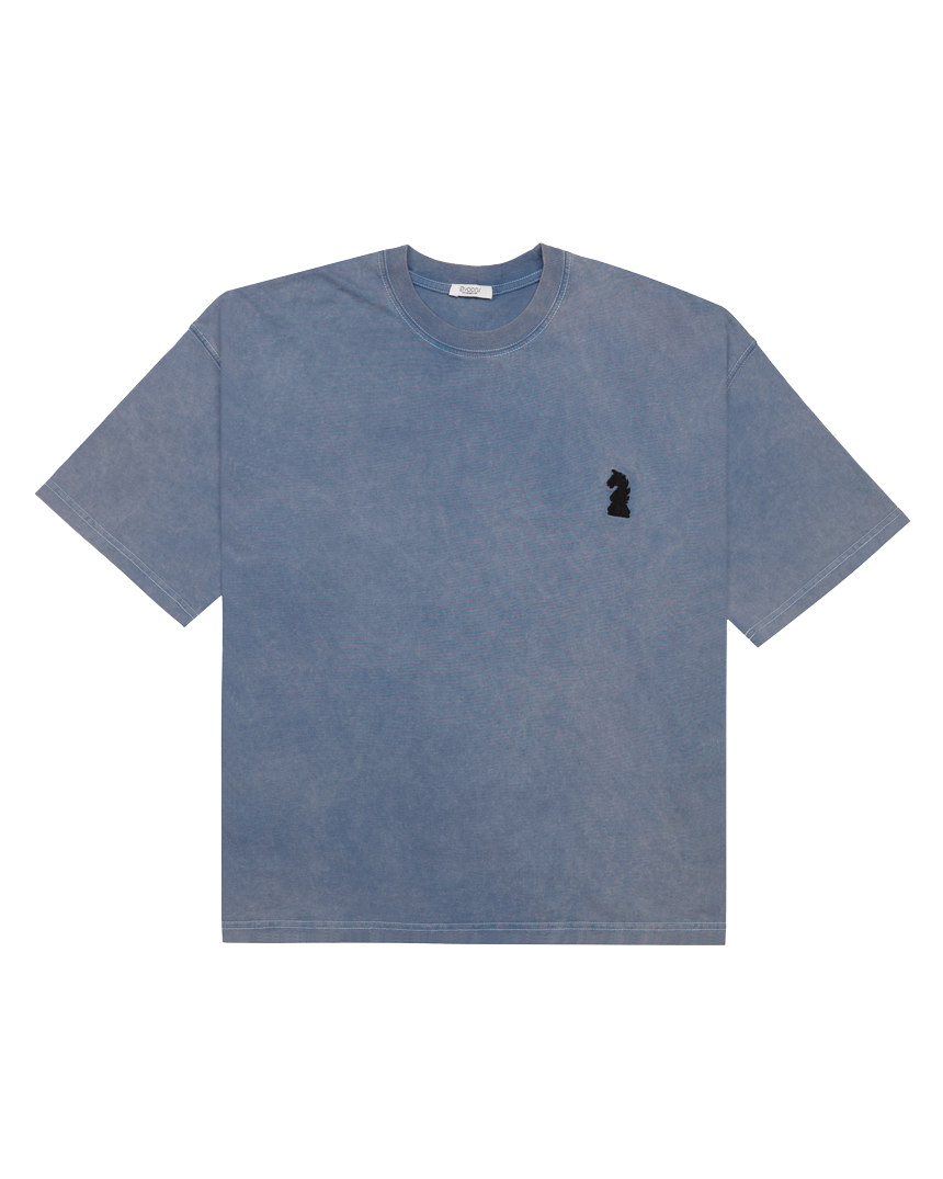 The Knight T - Blue Acid Washed