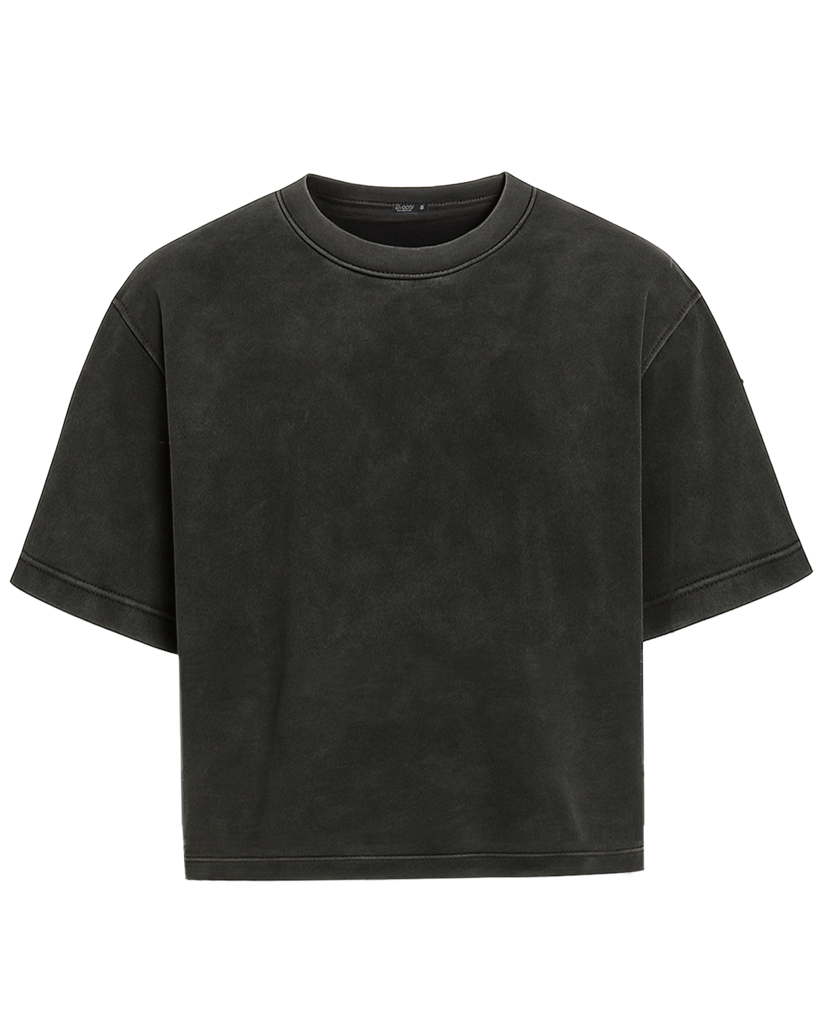 Acid Washed Grey Blank T-shirt