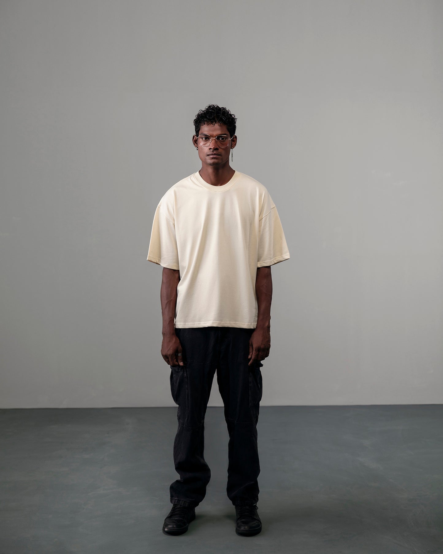 Beige Blank T-shirt