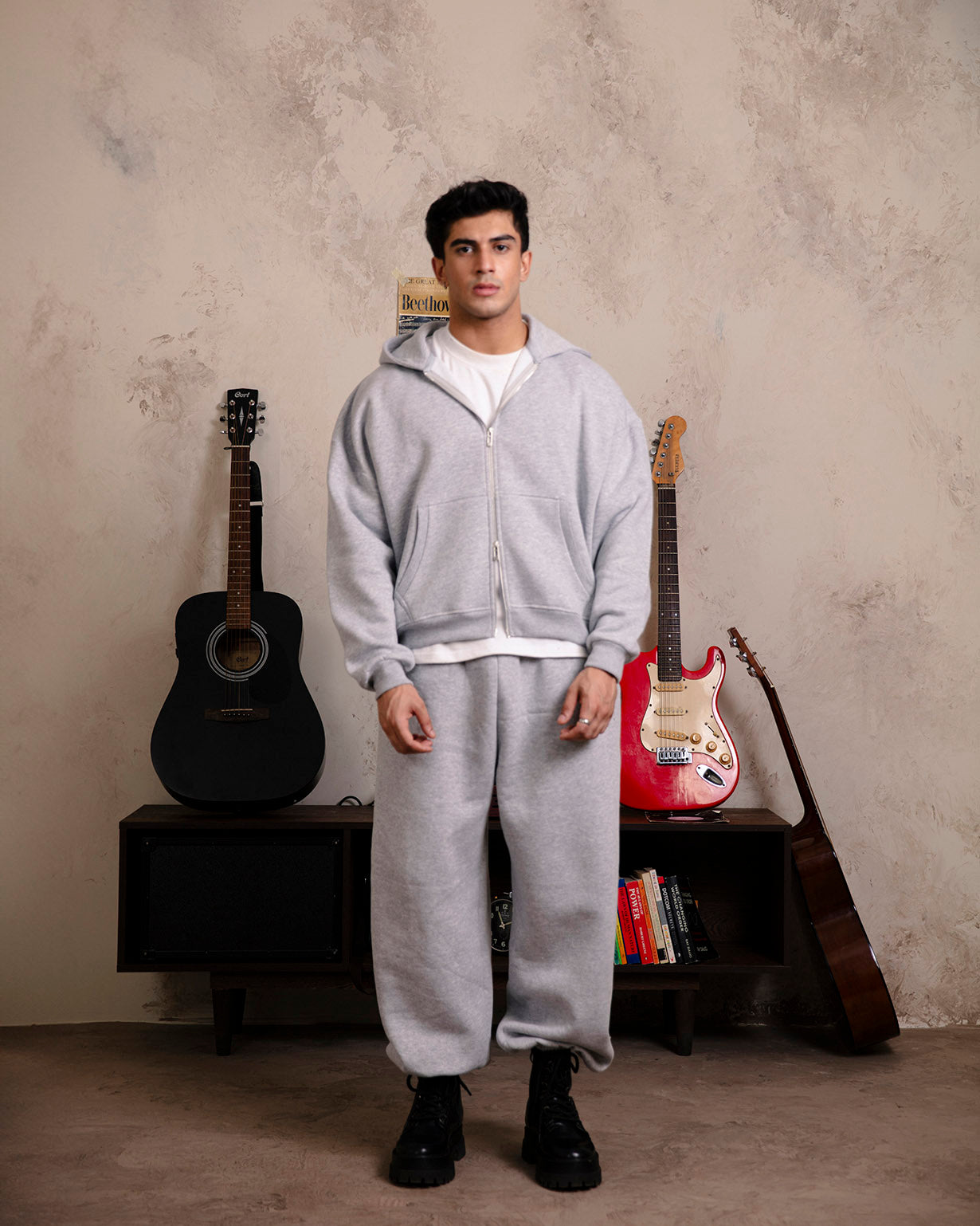 Comfy Zip Up - Grey