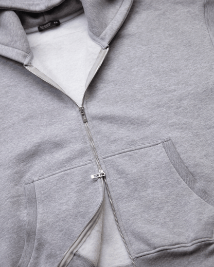 Comfy Zip Up - Grey