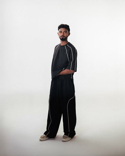 MONO STRAIGHT TROUSER – Black