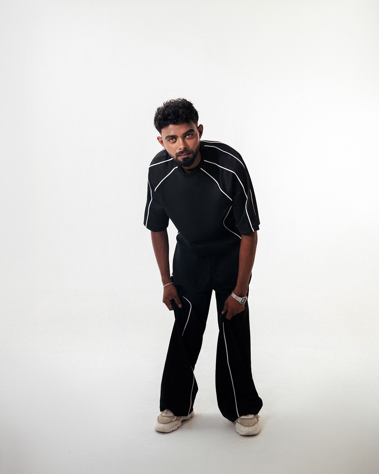 MONO STRAIGHT TROUSER – Black