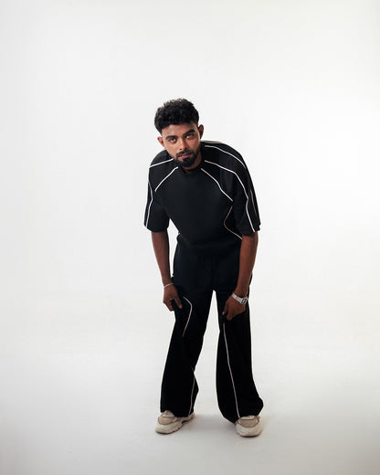 MONO STRAIGHT TROUSER – Black