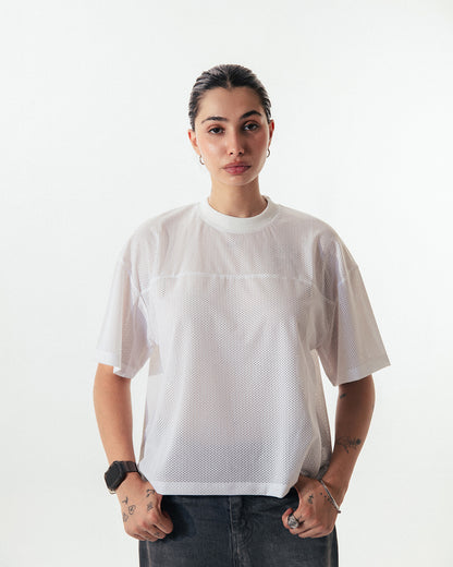 MESH T-SHIRT – White