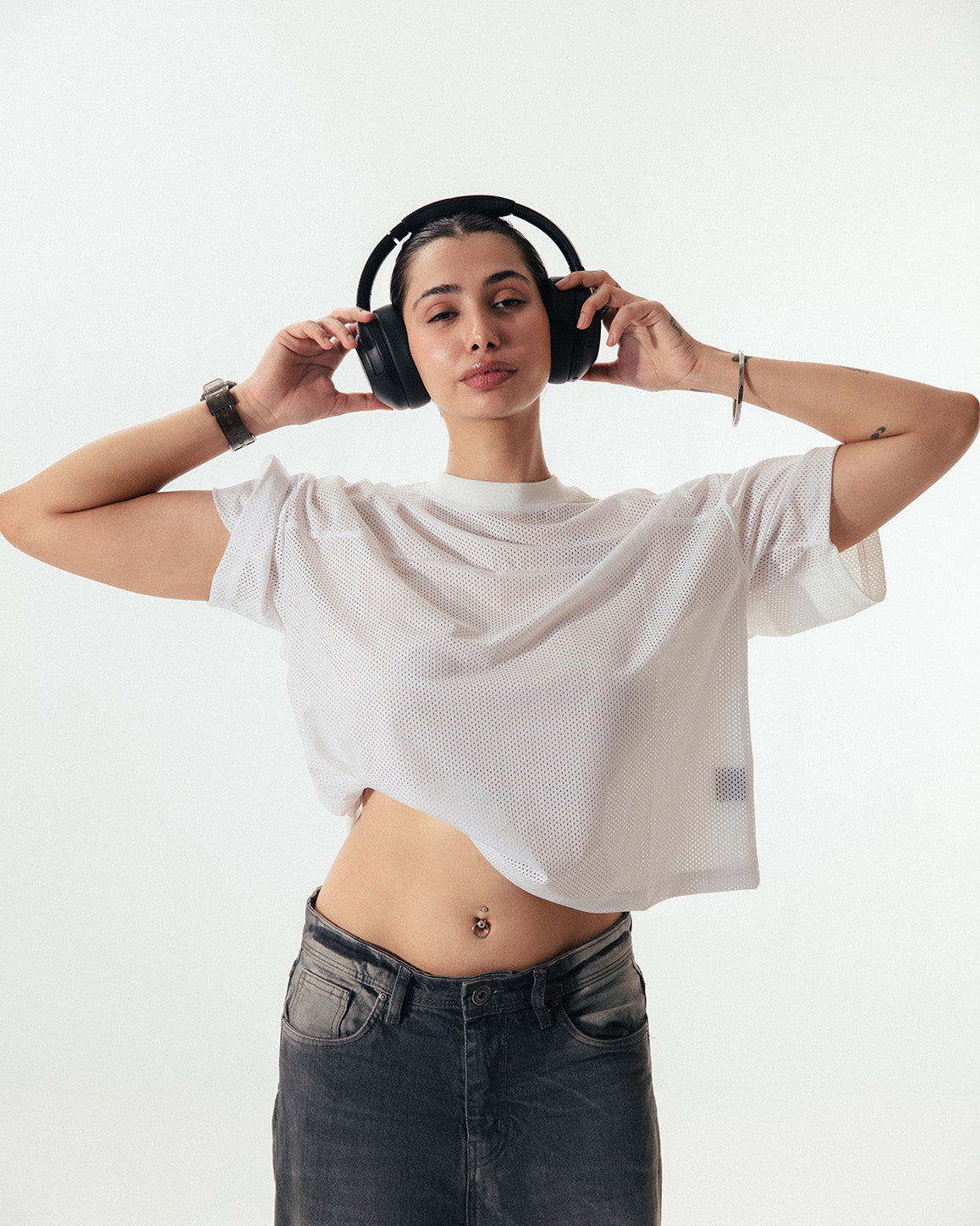 MESH T-SHIRT – White