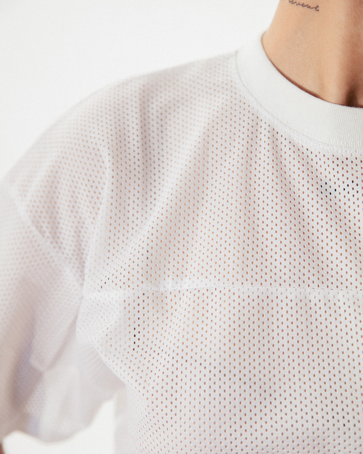 MESH T-SHIRT – White