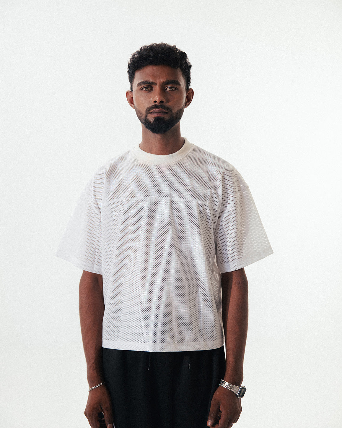 MESH T-SHIRT – White