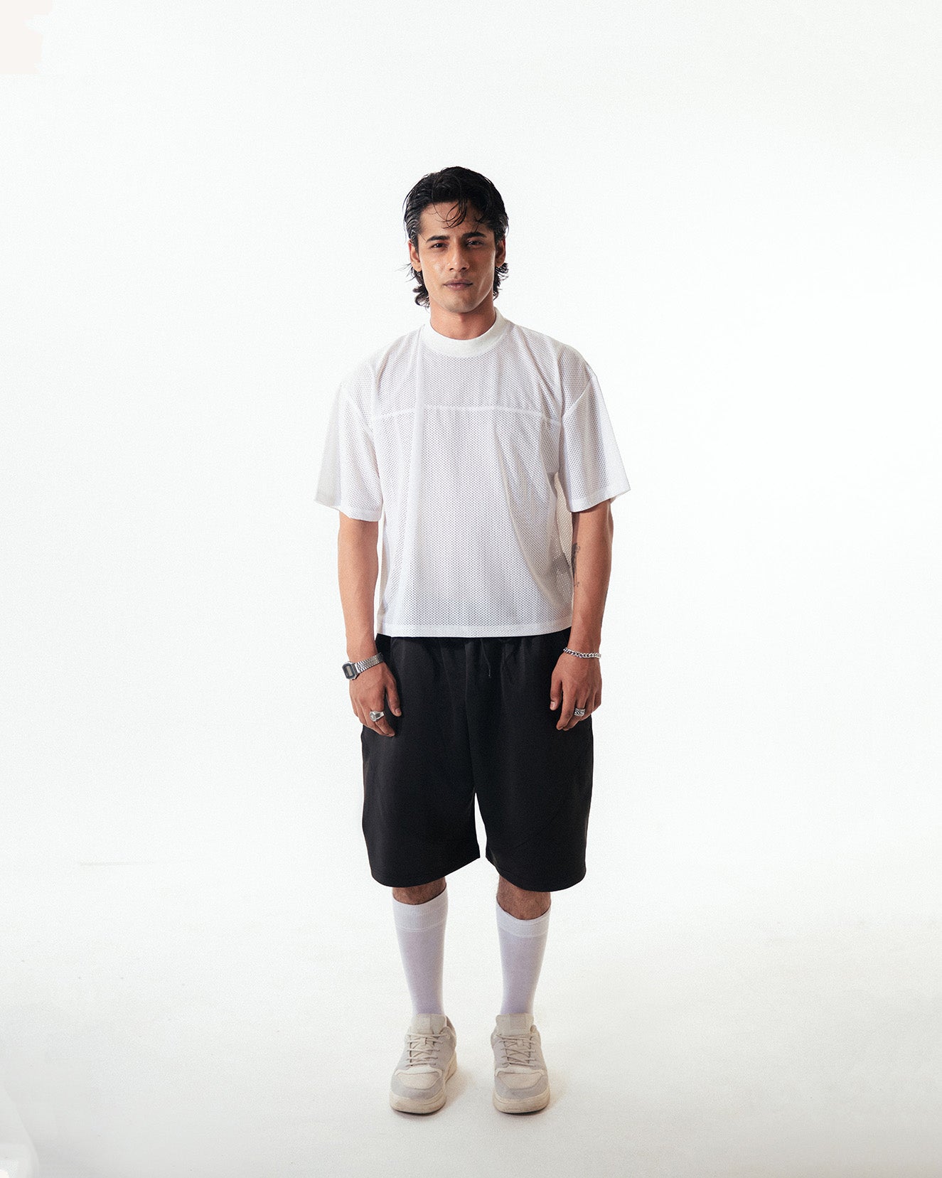 MESH T-SHIRT – White