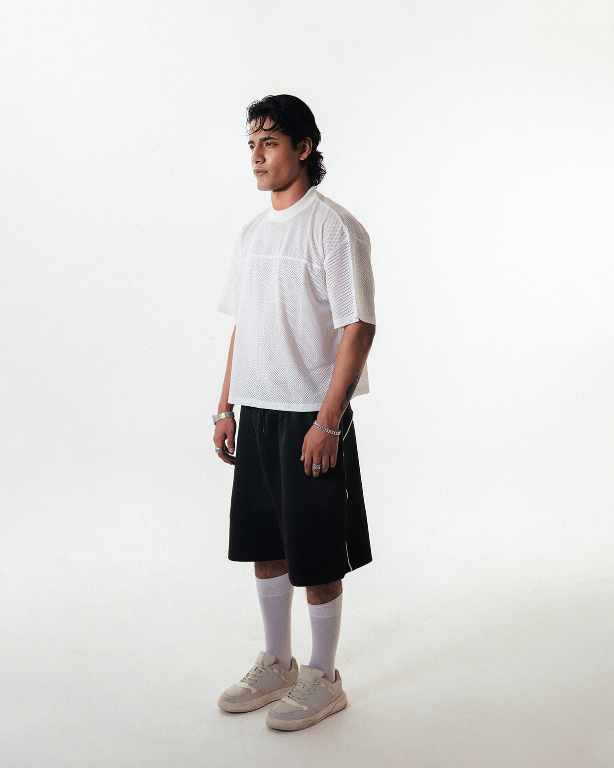 MESH T-SHIRT – White