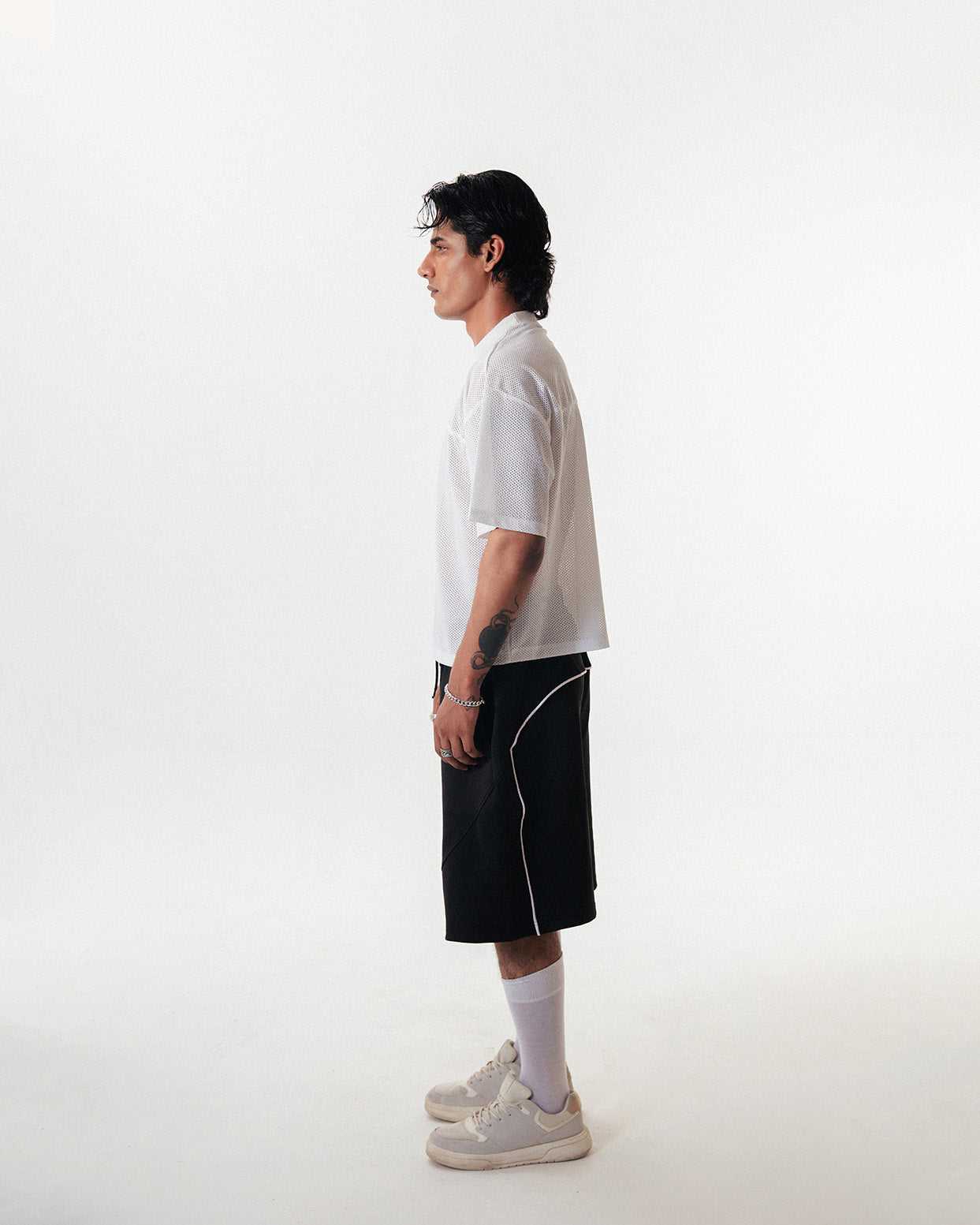 MESH T-SHIRT – White