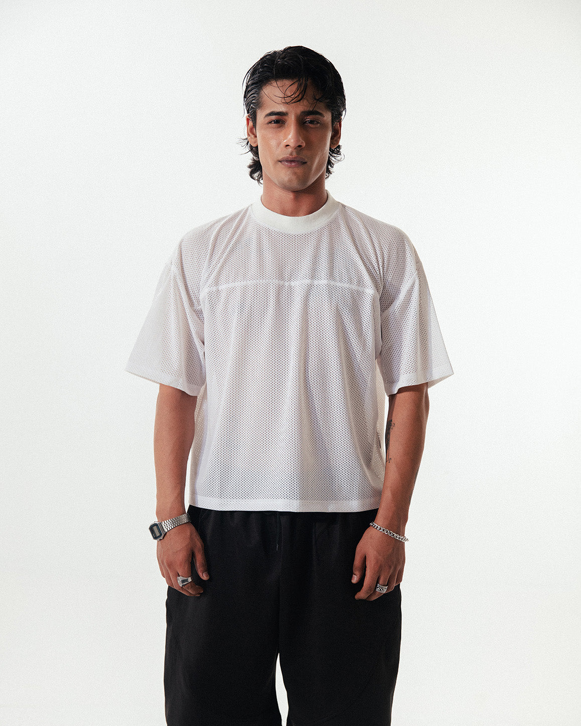 MESH T-SHIRT – White