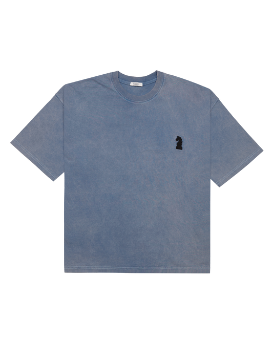 The Knight T - Blue Acid Washed