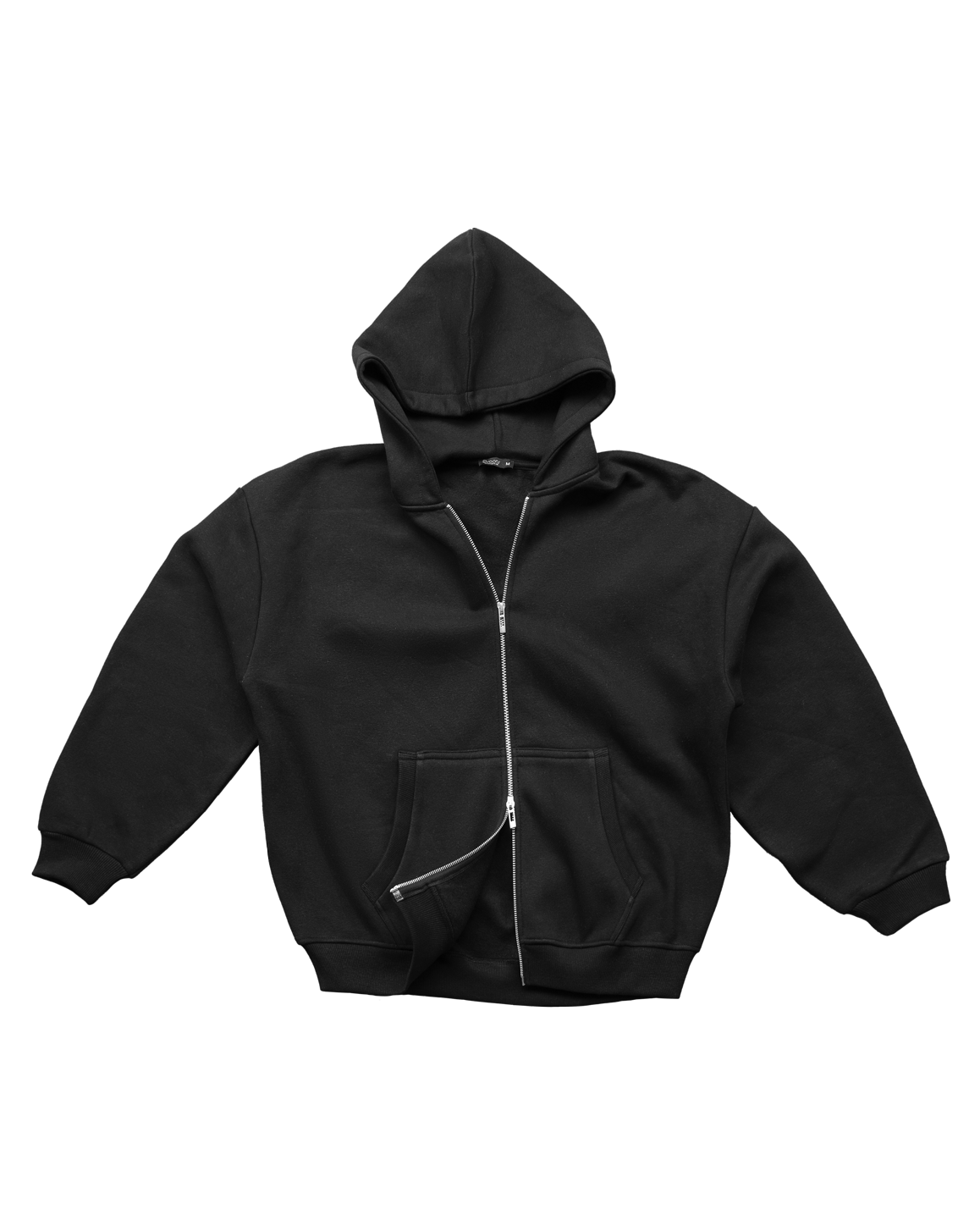 Comfy Zip Up - Black