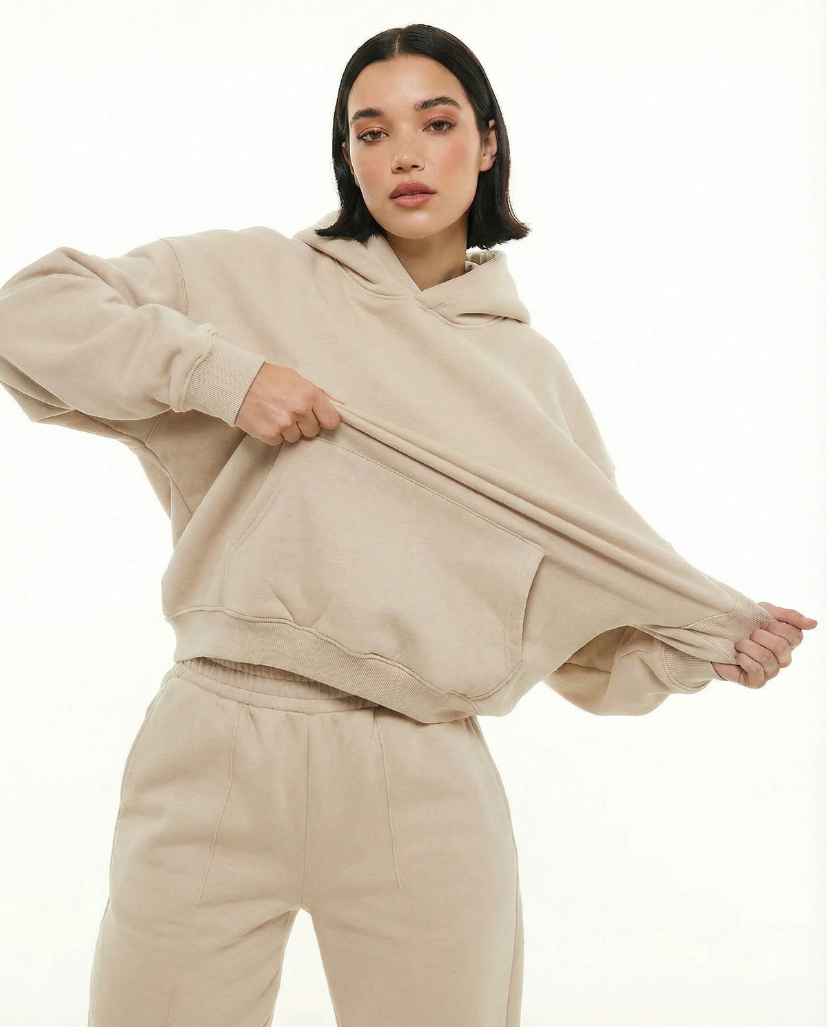 Comfy Hoodie - Beige