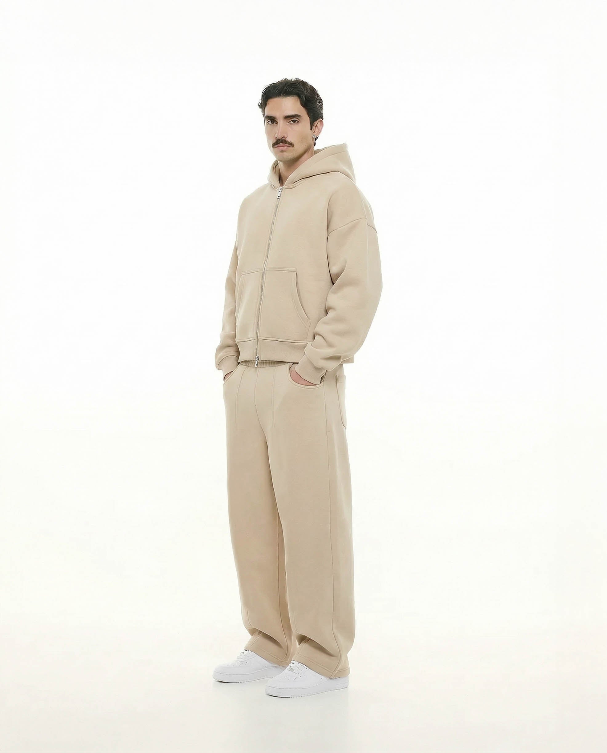 Elvaans Straight Leg - Beige