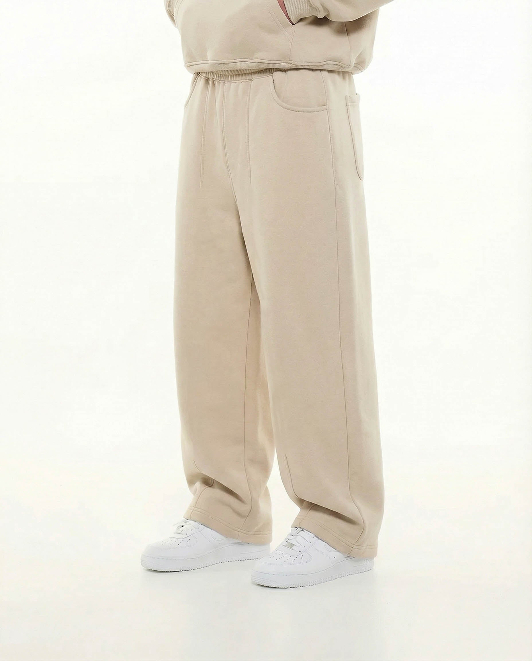 Elvaans Straight Leg - Beige