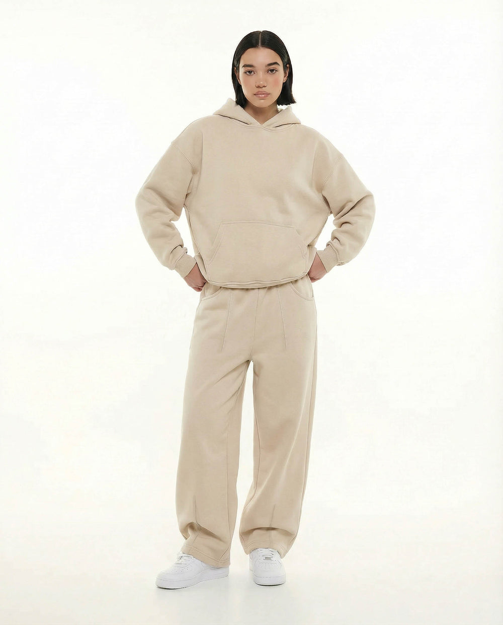 Elvaans Straight Leg - Beige