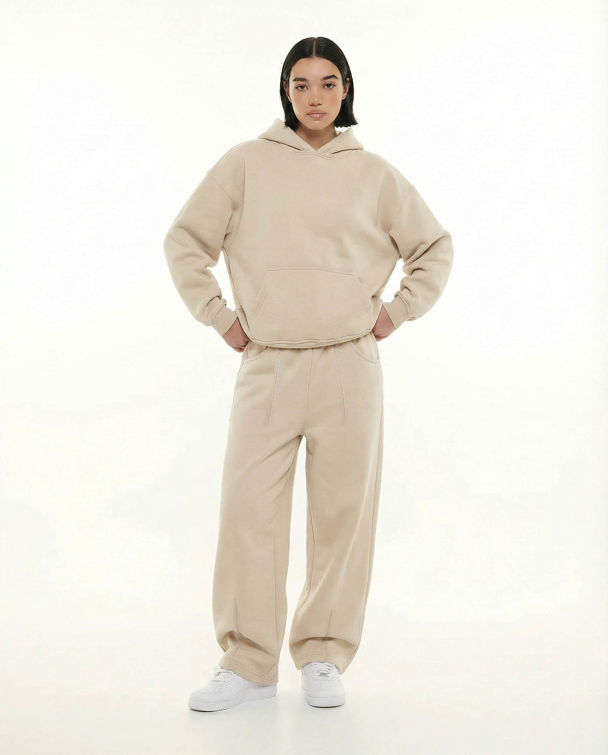 Elvaans Straight Leg - Beige